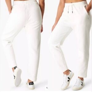 Sweaty Betty Essentials‎ Taper Jogger in White Size L